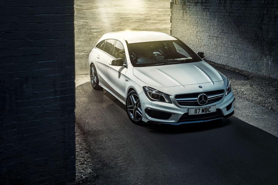  Mercedes-AMG CLA45 Shooting Brake 2015 года  (UK) (фото 11 из 30)
